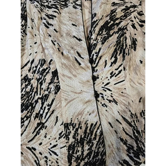 Alex Evenings women's brown long sleeves button-down career wear jacket - medium - Picture 7 of 9